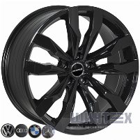 Zorat Wheels BK5333 8.5x20 5x112 ET33 DIA66.6 Black