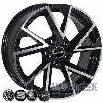 Zorat Wheels BK5804 7x17 5x114.3 ET45 DIA67.1 BP