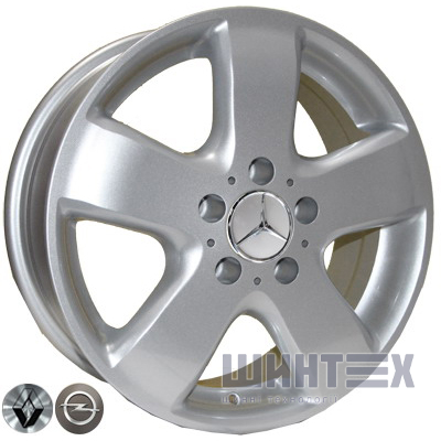 TRW Z343 6.5x16 5x120 ET45 DIA65.1 S