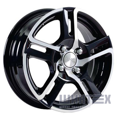 Skad Спрут 5.5x14 4x98 ET35 DIA58.6 Алмаз черн