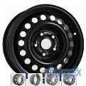 Kapitan Сталь 6.5x16 4x108 ET26 DIA65.1 Black№1